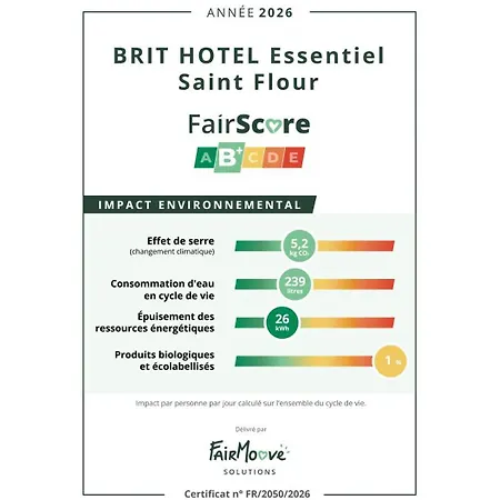 Brit Essentiel Saint-flour 2*
